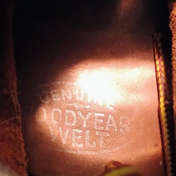 Men’s Work Boots USA Made Goodyear Welt Brown Leather Oil Resistant 8–8.5... main image 8